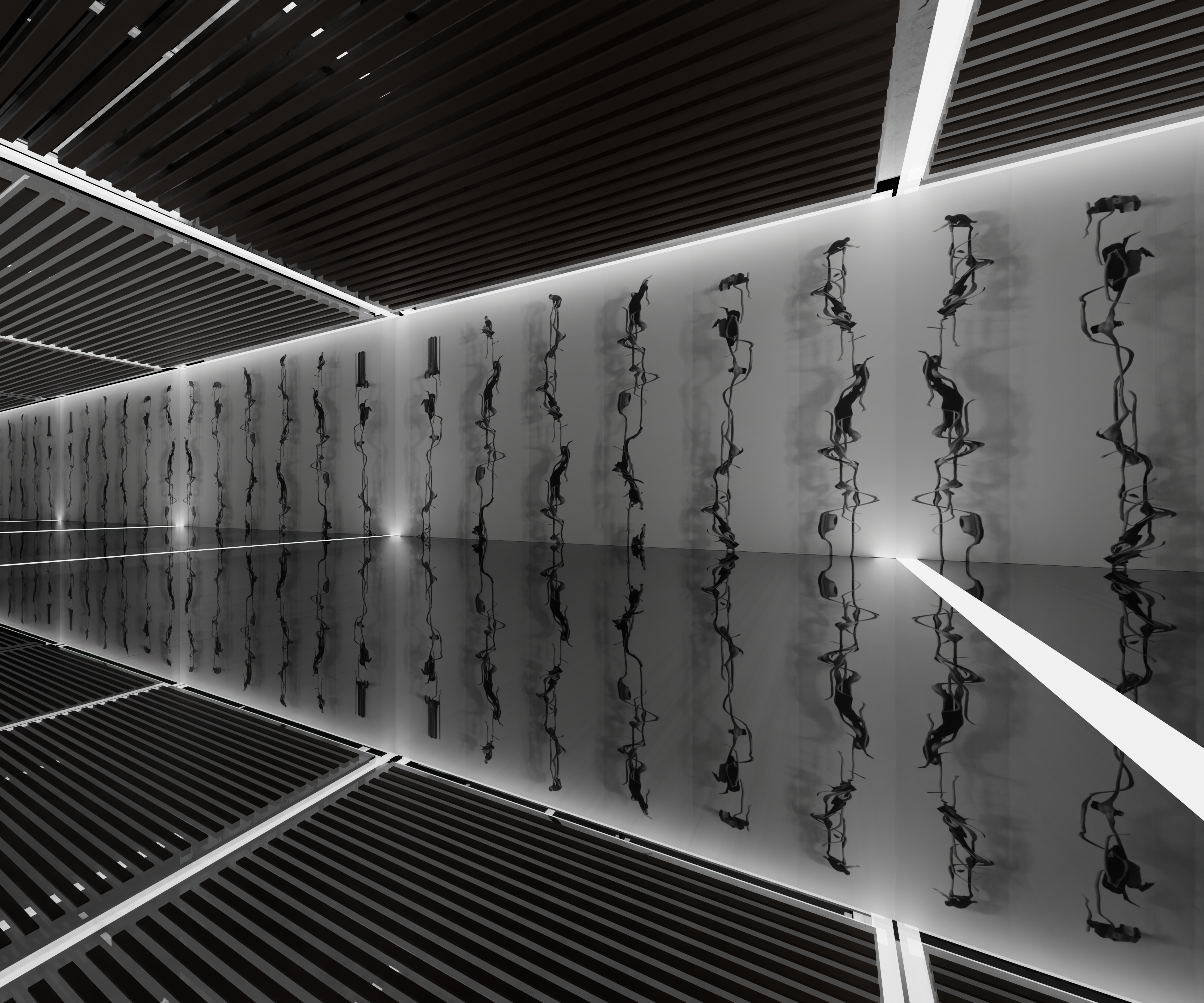 Immersive infinity room concept